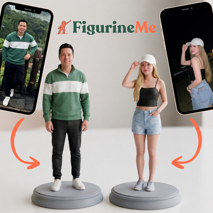 Custom 3D Printed Figurine - Custom Mini Statue